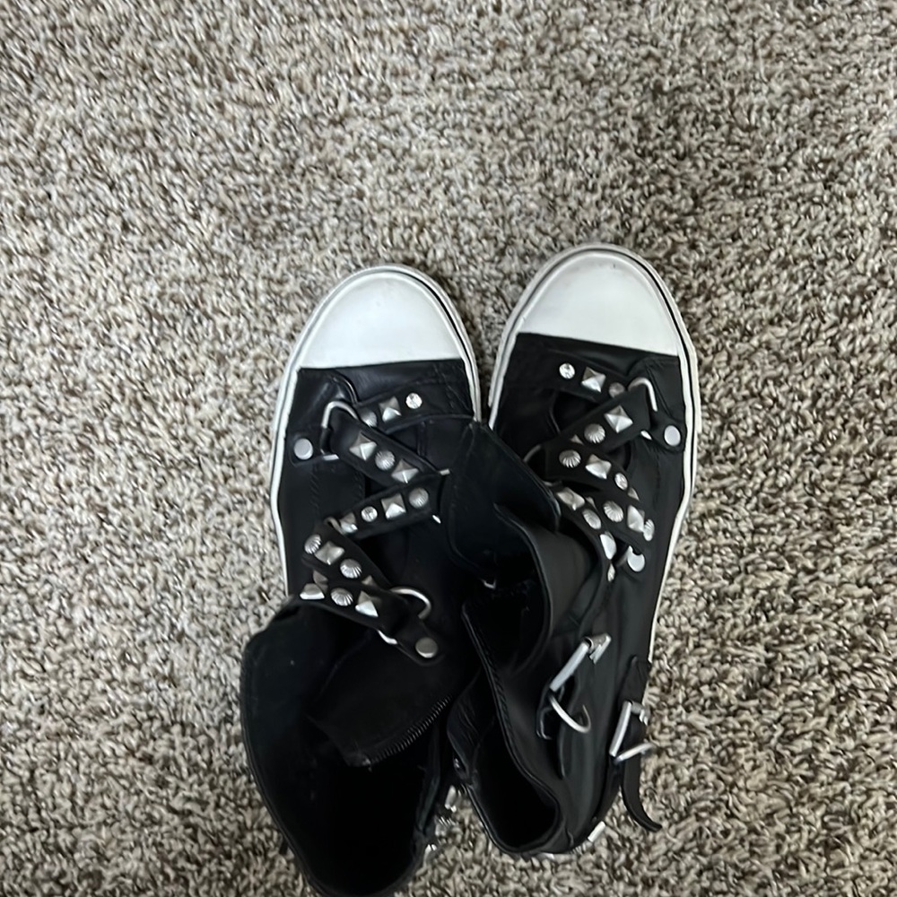 Ash hight top leather sneakers
